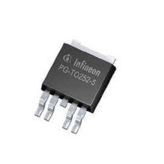 Infineon High Side Power Switch IC, 12mΩ RdsOn, 2 Outputs, 5-Pin PG-TO-252 Package BTS6142DAUMA1