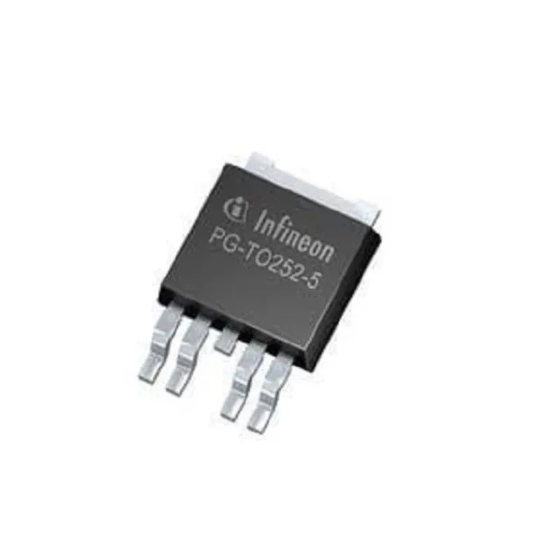 Infineon High Side Power Switch IC, 12mΩ RdsOn, 2 Outputs, 5-Pin PG-TO-252 Package BTS6142DAUMA1