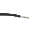 TE Connectivity 100 g Series Black Harsh Environment Wire Polymer Jacket, 100 m Length, Tinned Copper 100G0111-2.50-0