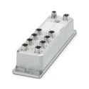 Phoenix Contact Industrial Unmanaged 8-Port Ethernet Switch 1000Mbps 60x226x46mm IP67 1196228