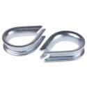RS PRO Galvanised Steel Thimble for Use with 6mm Diameter Wire Rope With6