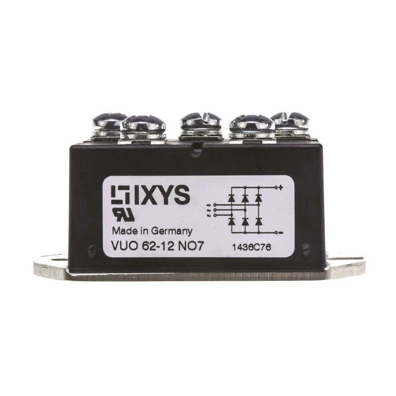 IXYS Bridge Rectifier Module 1200 V 600 A 5-Pin Single VUO62-12NO7
