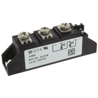 IXYS Dual Thyristor Module TO-240AA 7-Pin 1600 V 560 A 32 A MCC26-16IO1B