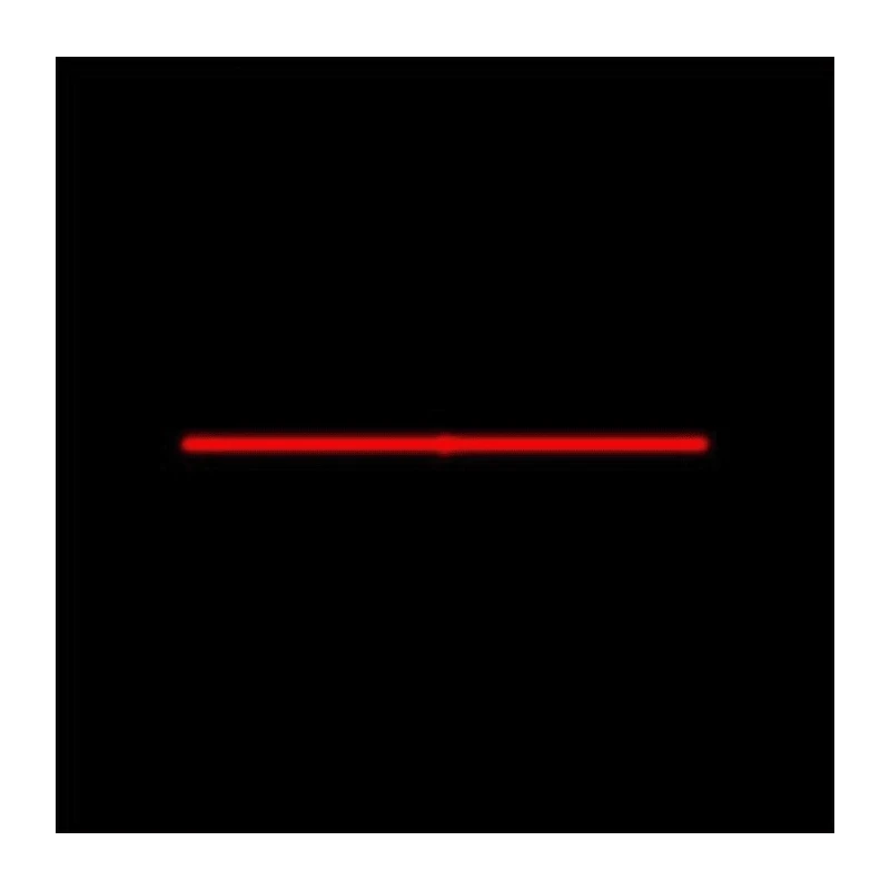 Global Laser 16° fan angle Line shape Plano Convex Cylindrical Laser Lens Exit aperture 5.5 mm 1125-49-000