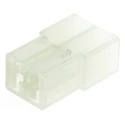 TE Connectivity AMP FASTIN-FASTON 1 Way Polyamide 66 Crimp Terminal Housing 6.35 mm Tab Size 925324-2