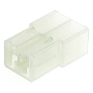 TE Connectivity AMP FASTIN-FASTON 1 Way Polyamide 66 Crimp Terminal Housing 6.35 mm Tab Size 925324-2