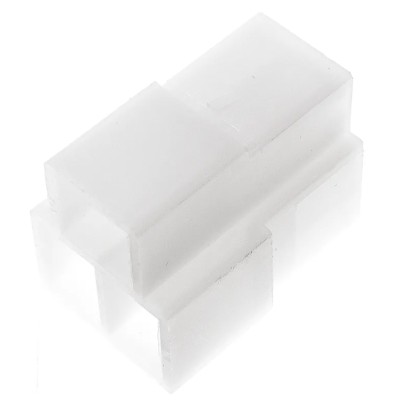 TE Connectivity AMP FASTIN-FASTON 3 Way Polyamide 66 Crimp Terminal Housing 6.35 mm Tab Size 180941-0