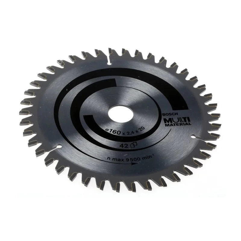 Bosch Circular Saw Blade 42 Teeth Fine Cut for Brass Aluminium Copper 160mm 2608640503