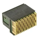 TE Connectivity MULTIGIG RT 2 1.8 mm Pitch VITA 46 Centre Backplane Connector, Right Angle Male, 16 Column, 7 Row 1410187-3