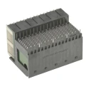 TE Connectivity MULTIGIG RT 2 1.8 mm Pitch VITA 46 Centre Backplane Connector, Right Angle Male, 16 Column, 7 Row 1410187-3