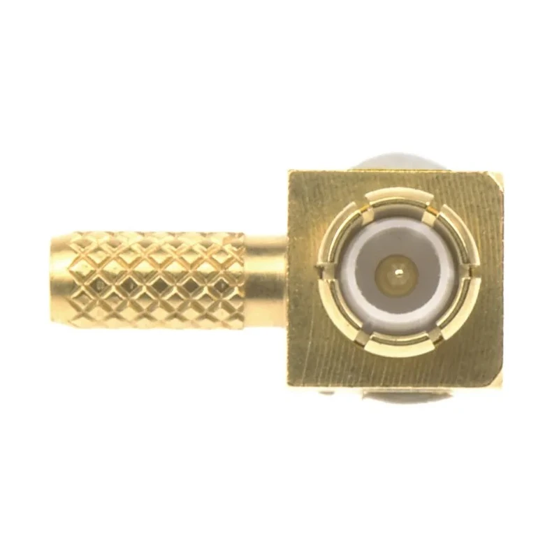 RS PRO MCX Series Coaxial Connector Cable Male MCX, 50 Ω, Right Angle Body Crimp R113182000W