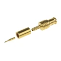 IMS MCX Series 50 Ω Coaxial Connector Cable Male MCX, Straight Body Crimp R113081000W
