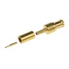IMS MCX Series 50 Ω Coaxial Connector Cable Male MCX, Straight Body Crimp R113081000W