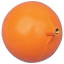 Pegler Yorkshire Tank & Cistern Float Orange, 1-1/2 in Connection Size, 10 in Float Diameter 596036