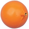 Pegler Yorkshire Tank & Cistern Float Orange, 1-1/2 in Connection Size, 10 in Float Diameter 596036