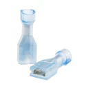RS PRO TE Connectivity Ultra-Fast Plus .187 Blue Insulated Female Spade Connector Crimp 4.75 x 0.81 mm 3-520412-2
