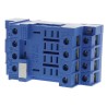 Finder 8 Way 250V AC DIN Rail Relay Socket, Screw Terminal, 12A Current, for use with 56.34 Series Relay 96.74SMA