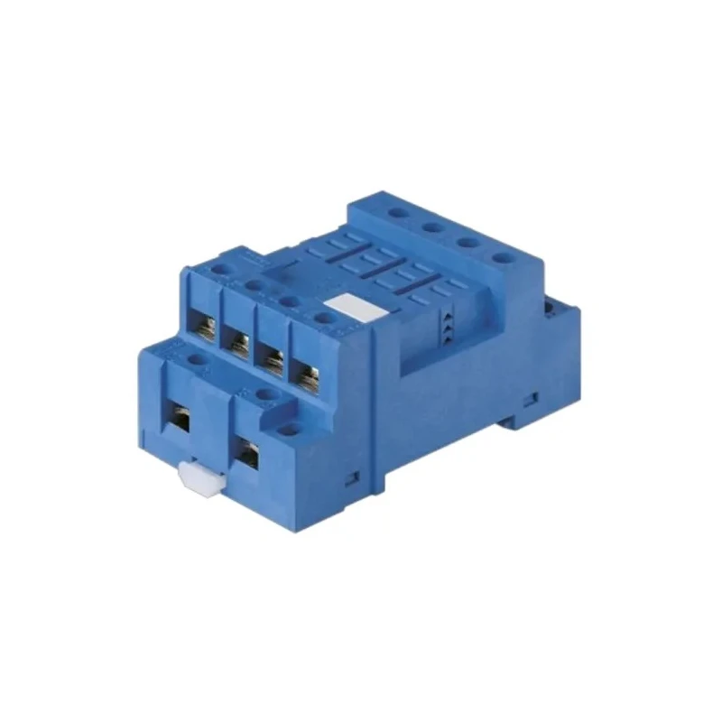 Finder 8 Way 250V AC DIN Rail Relay Socket, Screw Terminal, 12A Current, for use with 56.34 Series Relay 96.74SMA