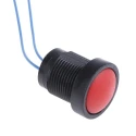 ITW Switches Push Button Switch Momentary Panel Mount 16 mm Cutout SPST Clear LED IP67 250V 10A 49-59112