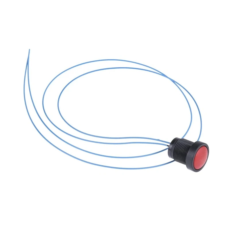 ITW Switches Push Button Switch Momentary Panel Mount 16 mm Cutout SPST Clear LED IP67 250V 10A 49-59112