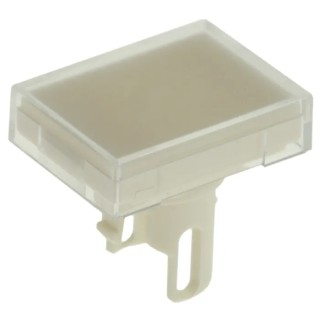 Omron White Rectangular Push Button Lens A3CJ-500W