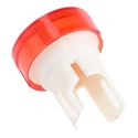 Omron Red Round Push Button Lens 36mm Height 12mm Diameter A3CT-500R