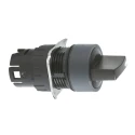 Schneider Electric Harmony XB6 Series 2 Position Selector Switch Head 16mm Cutout Black Handle IP65 ZB6AD28