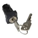 Schneider Electric Harmony XB6 2-position Key Switch Head, Latching, 16 mm Cutout ZB6CGC