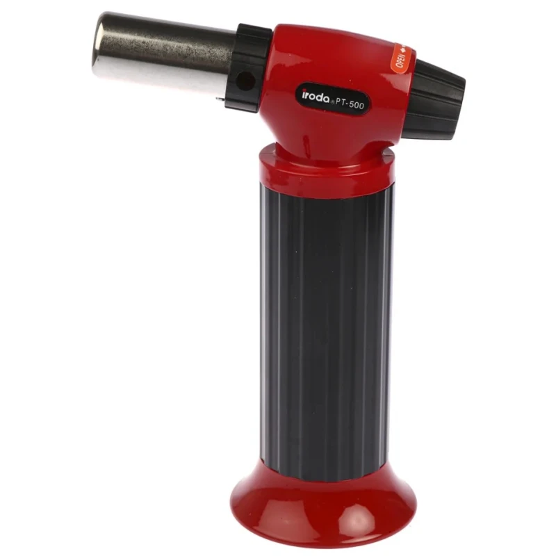 RS PRO Heavy Duty Portable Blow Torch 56ml Butane Fuel Gas, Adjustable Flame, Non-slip Handle 199-270