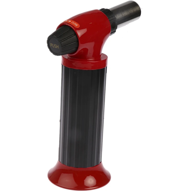 RS PRO Heavy Duty Portable Blow Torch 56ml Butane Fuel Gas, Adjustable Flame, Non-slip Handle 199-270