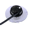 EAO 56 Series Illuminated Momentary Panel Push Button Switch, 62.5 mm Cutout, SPST, Yellow LED 56140203002505005/561491