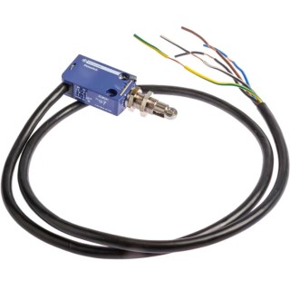 Telemecanique Sensors OsiSense XC Series Roller Plunger Limit Switch, 1 NO/1 NC, IP66, IP67, IP68, Zinc Alloy XCMD21F2L1