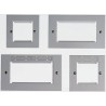 Molex CES White 2 Gang Euromod Light Switch Cover 17-0112-02