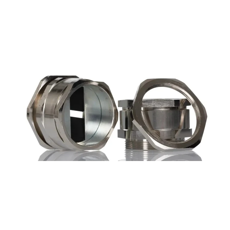 Lapp SKINDICHT Series Cable Gland, M50, Nickel-Plated Brass, 5-12 mm Cable Diameter 52107370 & 52103060