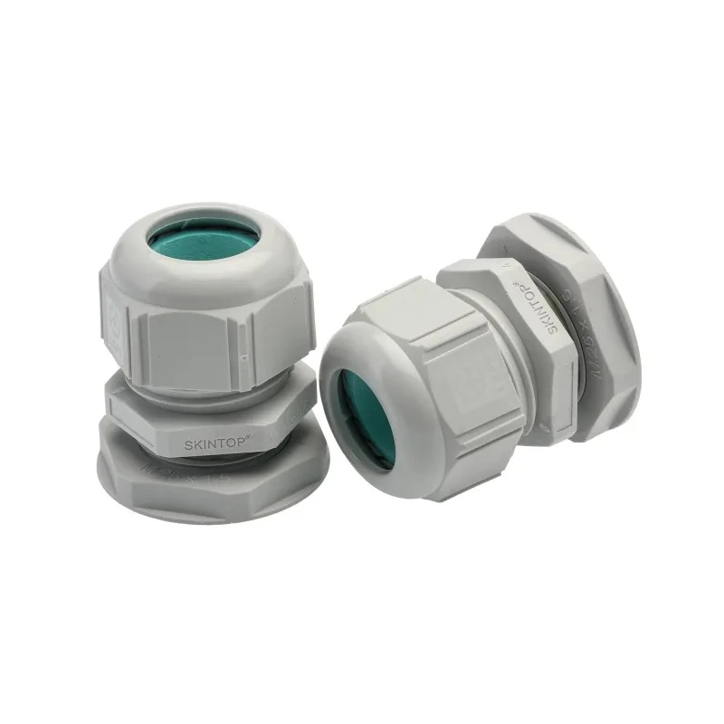 Lapp SKINTOP Series 50 Cable Gland, M25 Thread Size, Flame-Retardant Polyamide, IP68 Rated 53111437 & 53119230