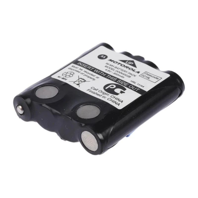 Motorola Replacement Nickel-Metal Hydride Battery for XTR446 Walkie Talkie Accessory 4.8V 600mAh 00242