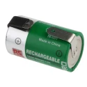 RS Pro 1.2 V NiMH 14.3 mm Tagged Rechargeable Battery 550 mAh 199-652