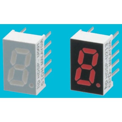 Broadcom 1 Character 7-Segment Red LED Display Cathode Through Hole 8mm HDSP-U203