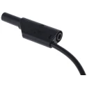 Hirschmann Test & Measurement Connector Test Lead 16A 1000 V AC/DC Black 2 m Lead Length 934069100