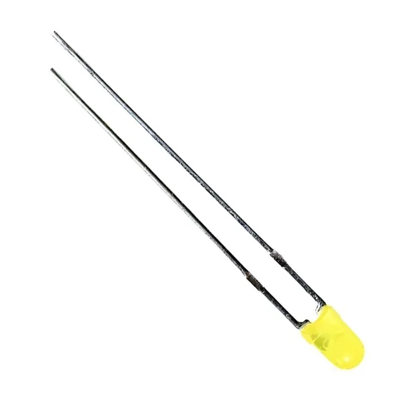 Kingbright 2 V Yellow LED 3 mm (T-1) Through Hole L-934SYD