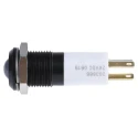 RS PRO Green, Yellow, Red Panel Mount Indicator 24V DC 20mA Solder Tab Termination Prominent Bezel 203-666