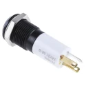 RS PRO Green, Yellow, Red Panel Mount Indicator 24V DC 20mA Solder Tab Termination Prominent Bezel 203-666