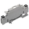 Entrelec D Series Fused DIN Rail Terminal Grey 2.5mm² 1-Level Fused Screw 1SNA199184R1100