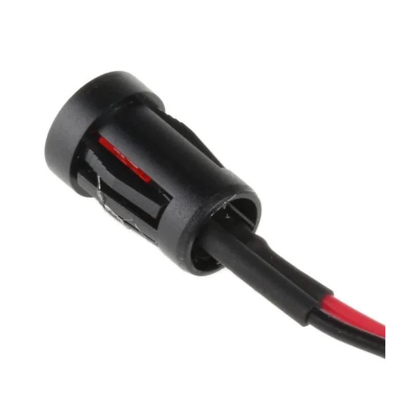 RS PRO Red Panel Mount Indicator 24V DC 20mA Lead Wire Termination Recessed 204-085