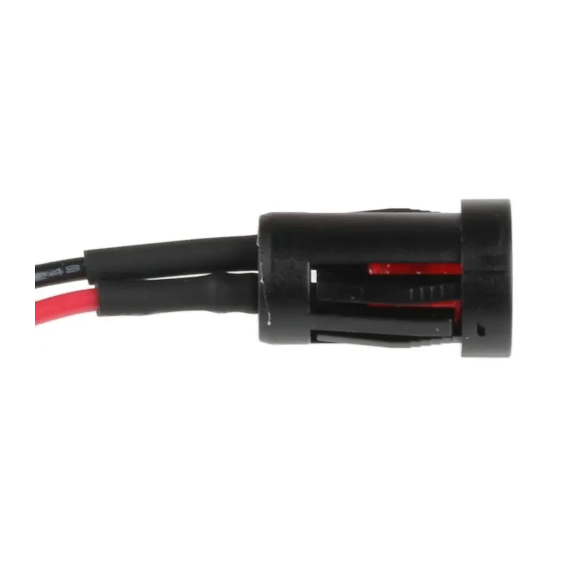 RS PRO Red Panel Mount Indicator 24V DC 20mA Lead Wire Termination Recessed 204-085