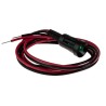 RS PRO Green Panel Mount Indicator 12V DC 20mA Lead Wire Termination Recessed Black Bezel 204-079