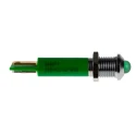 RS PRO Green Panel Mount Indicator, 230V AC, 3mA, Prominent Bezel 204-271