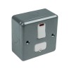 MK Electric 13A 1 Gang Switched Fused Spur High Grade Thermoset Urea Moulded White High Gloss K962 ALM