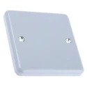 MK Electric Silver 1 Gang Metal Blanking Plate Metal Clad Series K3390 ALM