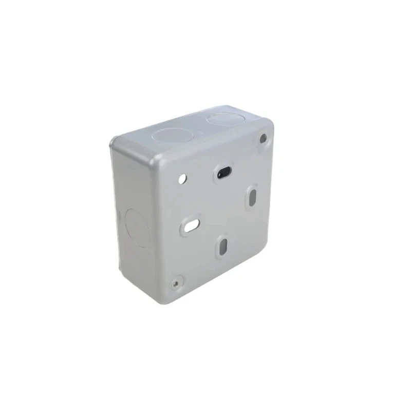 MK Electric 13A 1 Gang Switched Fused Spur with Neon Indicator, Surface/Flush Mount, White High Gloss Finish K972 ALM
